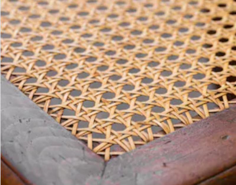 How to Repair the Seat in a Cane Chair How to Repair the Seat in a Cane Chair