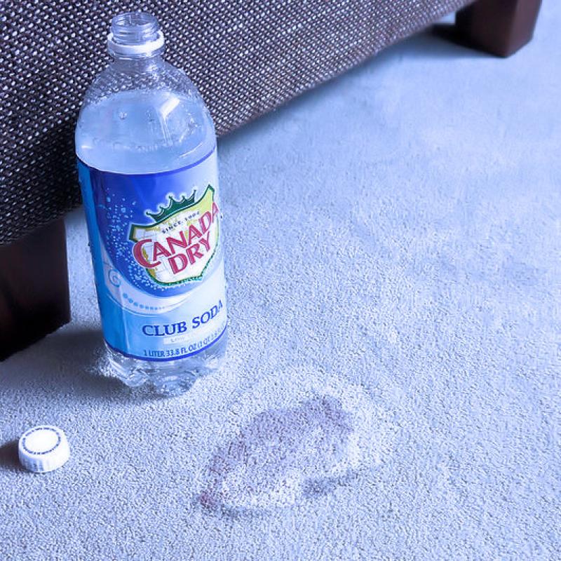 How to Clean Your Carpet with Club Soda?