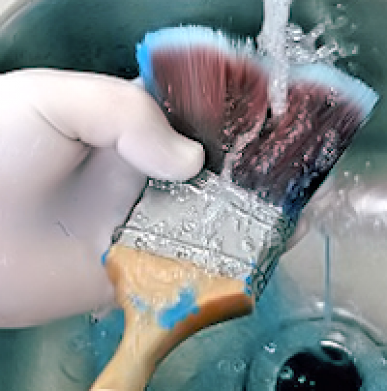 Cleaning Up After a Big Paint Job? Here is How to Clean Your Paint Brush the Right Way!