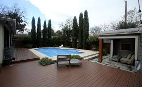 deck and pool