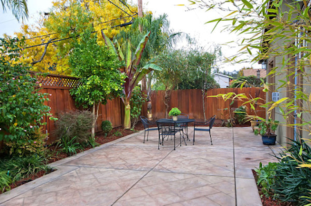 landscape designs for backyards without grass : home