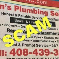 Juan Plumbing - Learn about SCAMs