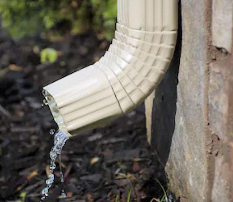 Rain Gutter Downspout Installation or Replacement
