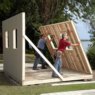 take your time to avoid mistakes while building a shed