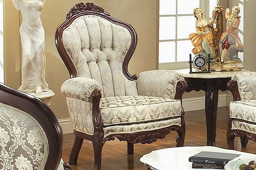 victorian arm chair